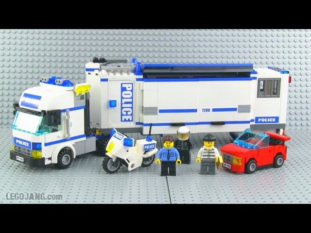 LEGO City Mobile Police 7288 review! - YouTube