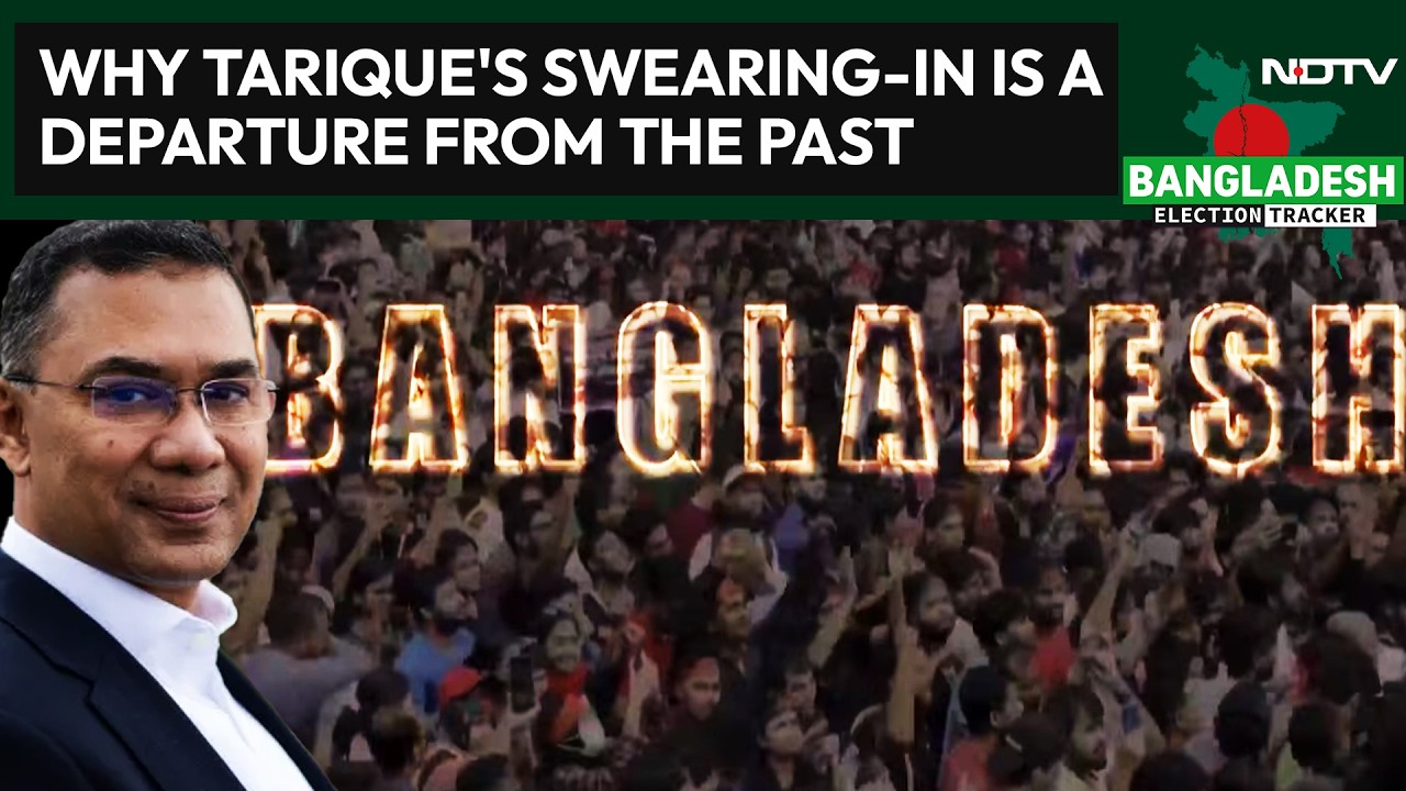 Tarique Rahman News | Tarique Rahman’s Swearing-In Marks Historic Break From Tradition In Bangladesh