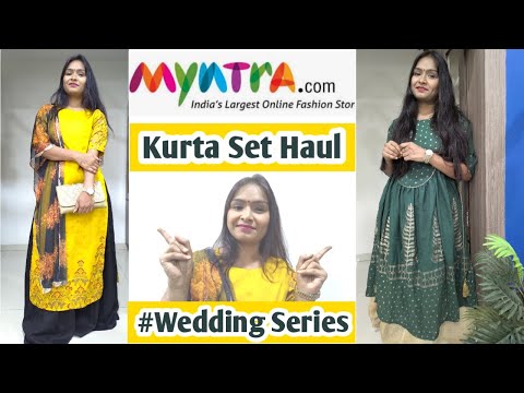 myntra-kurta-set-haul-|-myntra-wedding-kurta-set-haul-|-myntra-haldi-&-mehndi-wear-haul