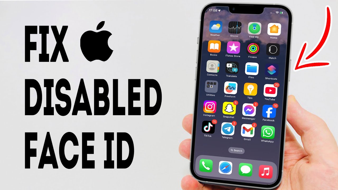 How To Fix Face ID Not Workinghas Been Disabled - Full Guide - YouTube