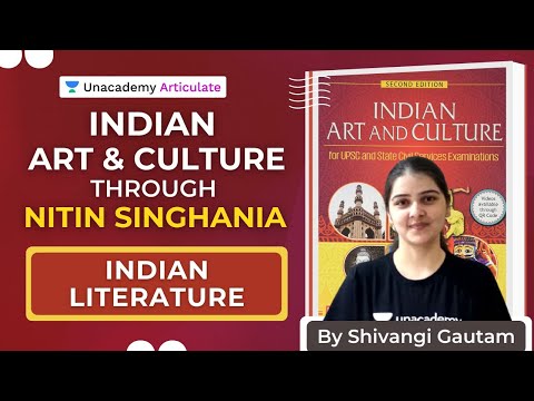 Indian Art and Culture through Nitin Singhania | UPSC CSE Prelims 2021 | Indian Literature