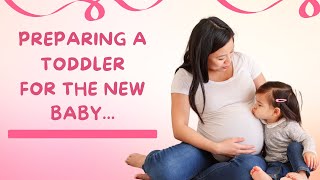 Preparing a Toddler for the New Baby...