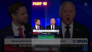 JD Vance STUNS Tim Walz in Heated 2024 VP Debate! 🔥#JDVance #TimWalz #politics