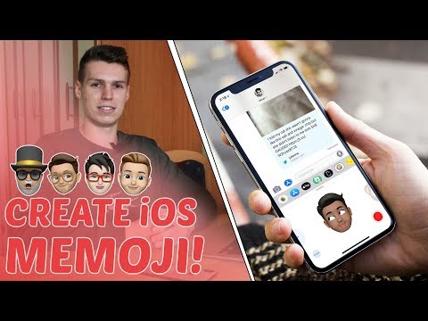 HOW TO SET UP MEMOJI on iPhone Xs, Xs Max, Xr, X in iOS 12!