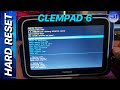 Clementoni clempad 6  hard reset