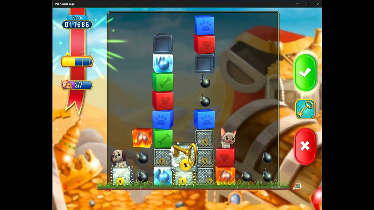 Pet Rescue Saga level 4020 no boosters