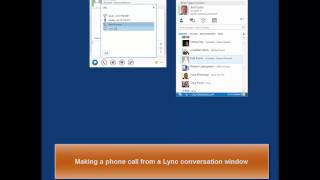 UCA Lync AddOn for Shoretel - How to make phone calls