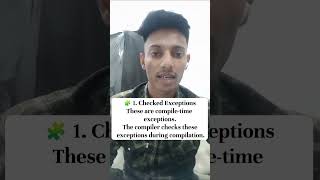 Checked exception?Follow for more videos.| Difference b/w  programmer and  developer? #coding #tech