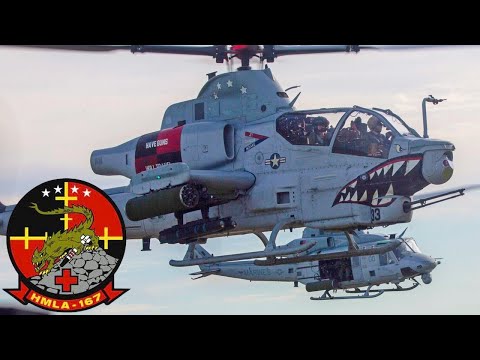 Видео: Боен хеликоптер AH-1 