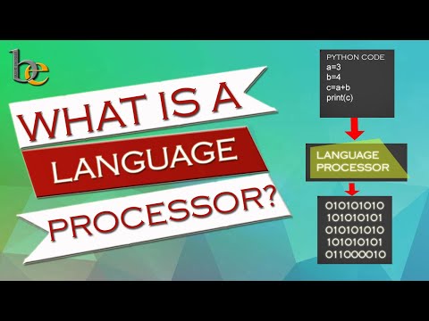 what is a language processor?