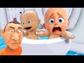 😱 Brother Babies Created a NEW Toilet... Then Everything Flooded! | Who's Your Daddy?