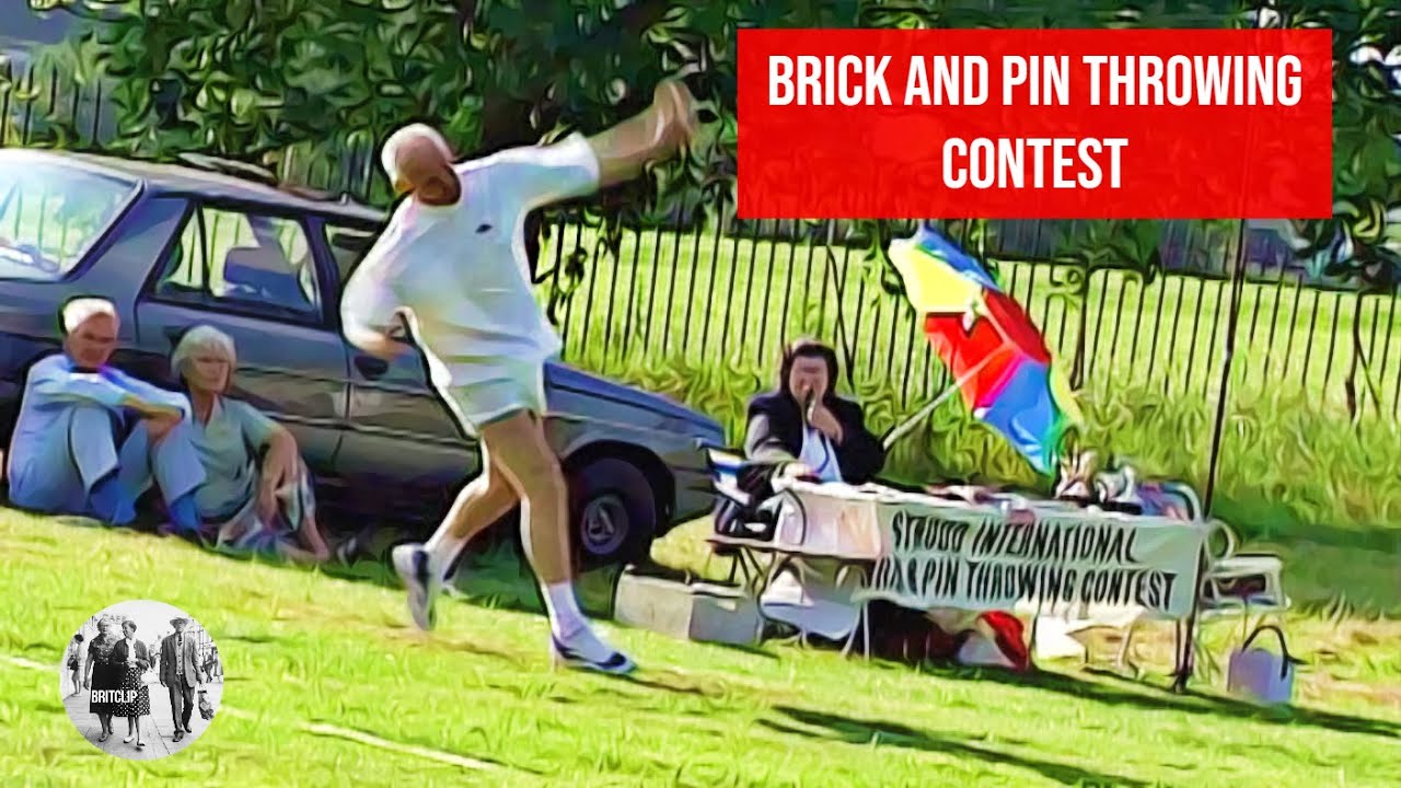 World Brick And Rolling Pin Throwing Championships YouTube