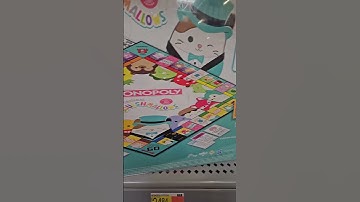 Squishmallows Monopoly Game Awesome! #Squishmallow #Monopoly #games #short