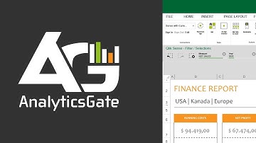 AnalyticsGate 365 – Installation & Demo | Microsoft Excel Add-In | Qlik Sense  | English