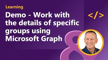 Demo - Create .NET console app to display all the groups in the organization with Microsoft Graph