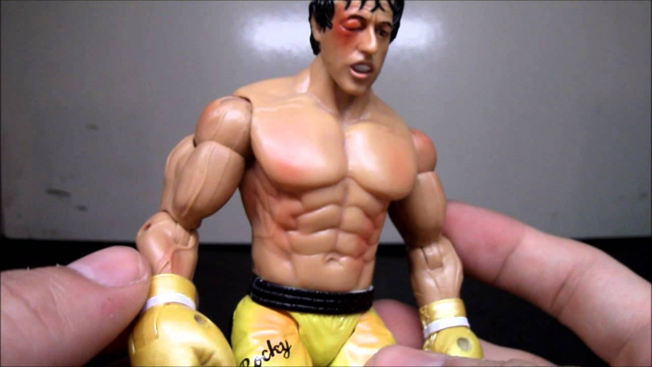 Jakks Pacific Rocky 3 Series 3: Rocky Battle Damage Figure Review - YouTube