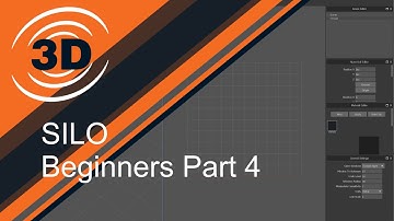 Silo 3D Beginners 04 Making the Screen with Extrude