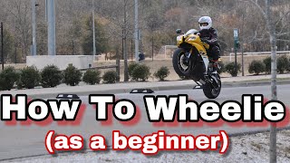 How to Begin Learning Wheelies on a Motorcycle