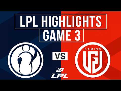 IG vs LGD Highlights Game 3 | LPL 2026 Playoffs R3 | Invictus Gaming vs LGD Gaming