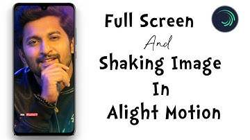 Instagram Status Video Editing In Alight Motion | Full Screen Image | Image Animation | Video 13