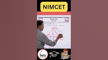 🎯 NIMCET FAQ | Straight Line   Frequently Asked Questions By Nitin Sir | INPS Classes 🎯