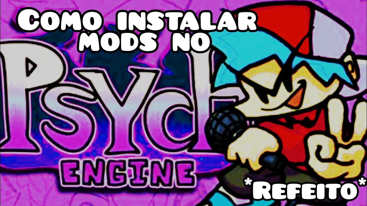 FNF - Como instalar mods em todas psych engine - engine do vídeo 0.7.3 ...