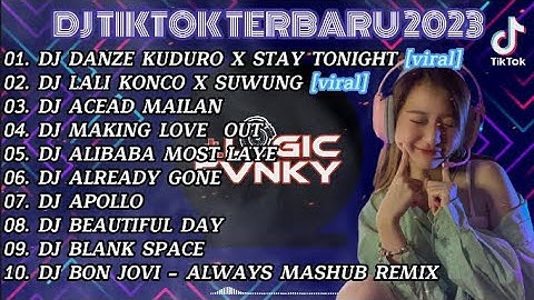 DJ TIKTOK TERBARU 2023 || DJ DANZE KUDURO X STAY TONIGHT - DJ LALI KONCO X SUWUNG FULL BASS