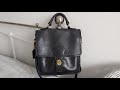 What's in my Vintage Coach Station Bag? A close up look at this classic bag.