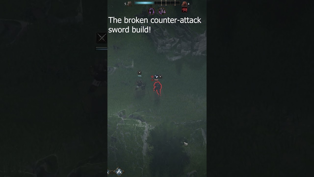 The broken counter attack sword build - Wartales