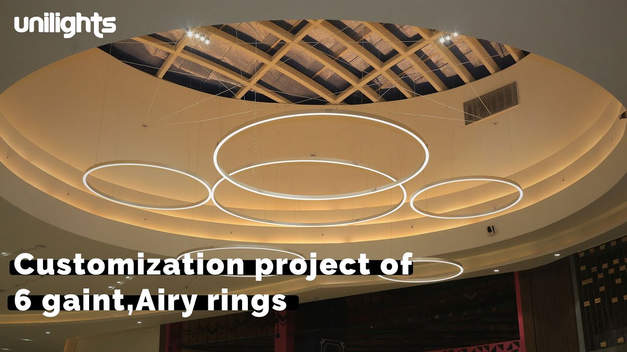 Customization Project of 6 gaint, Airy rings - YouTube