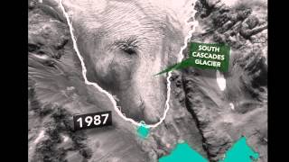 A Time Lapse Reveals The Retreating South Cascade Glacier in Washington