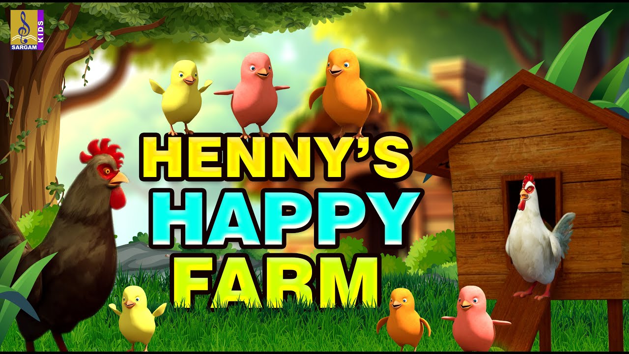 Henny’s Happy Farm | English Short Stories | English Cartoon 