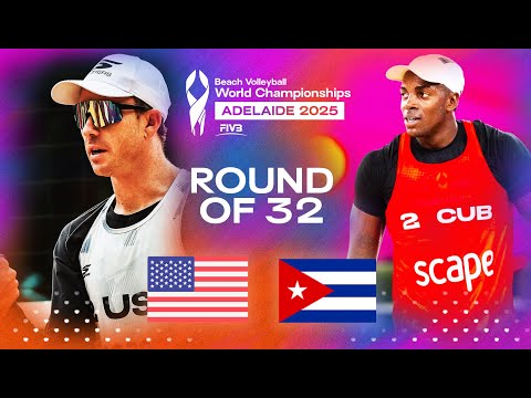 Partain Benesh Vs Alayo Diaz Beach World Championships 2025 Highlights Round Of 32