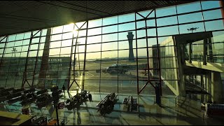 【北京機場】離機進入航廈 Beijing Airport (China)