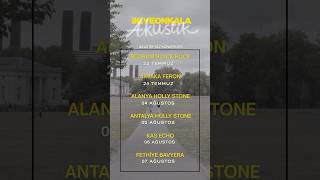 Akustik Yaz Konserlerimiz..