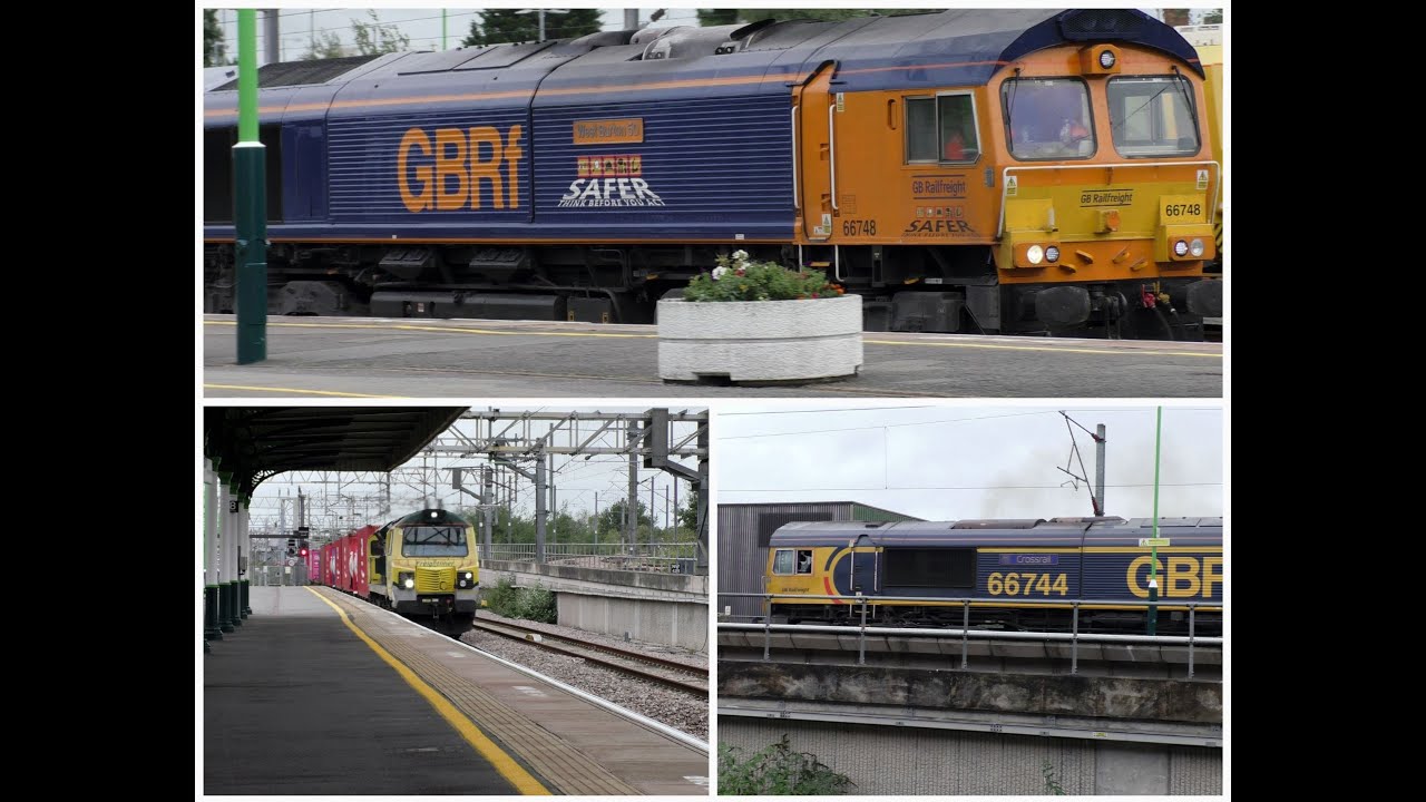 Nuneaton Container Freight day 1 Video 2 19th September 2023 YouTube