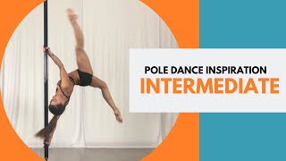 POLE DANCE REVERSE GRAB AND BUTTERFLY! Intermediate - Poledance Inspiration