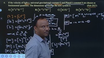If the velocity of light c, the gravitational constant G and Planck