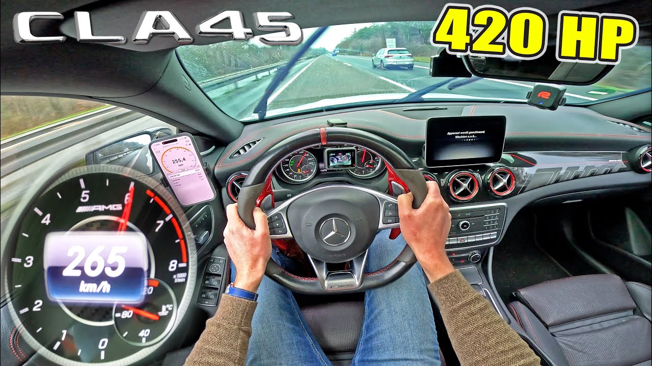 CLA 45 AMG *STAGE 1* hits the UNLIMITED AUTOBAHN!