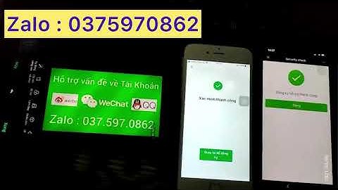Cách Đăng Ký WeChat Bằng Quét Mã QR Code | WeChat Lê Cường
