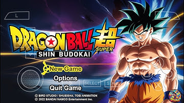New Dragon Ball Super Shin Budokai 2 Mod ISO PPSSPP Android