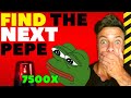Pepe Coin Made Millionaires! Find the Next 1000x Alt Coin Gem - Easy Method!
