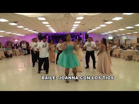 BAILE DE JOANNA CON LOS TIOS Y TIAS - YouTube