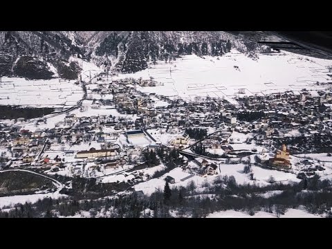 მესტიის გამაოგნებელი ხედი საბაგიროდან