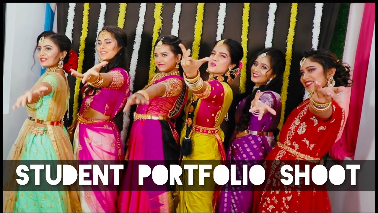 Student Portfolio Shoot | Makeup By Madhushree | Bangalore Makeup Artist | Studio & Academy