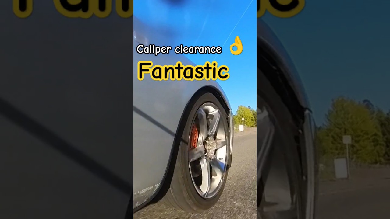 Supra Turbos Caliper Cleared with a 5mm spacer