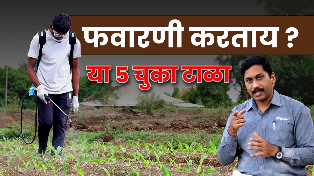 कीटकनाशकांची परिणामकारक फवारणी कशी कराल? 🤔 सुरक्षित फवारणी टिप्स | Pesticides Spray | AgroStar
