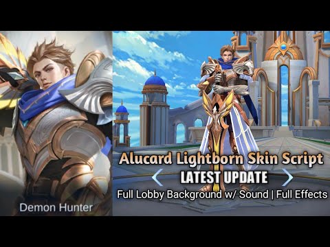 Alucard Lightborn Skin Script | Striker | Latest Update | Mobile ...