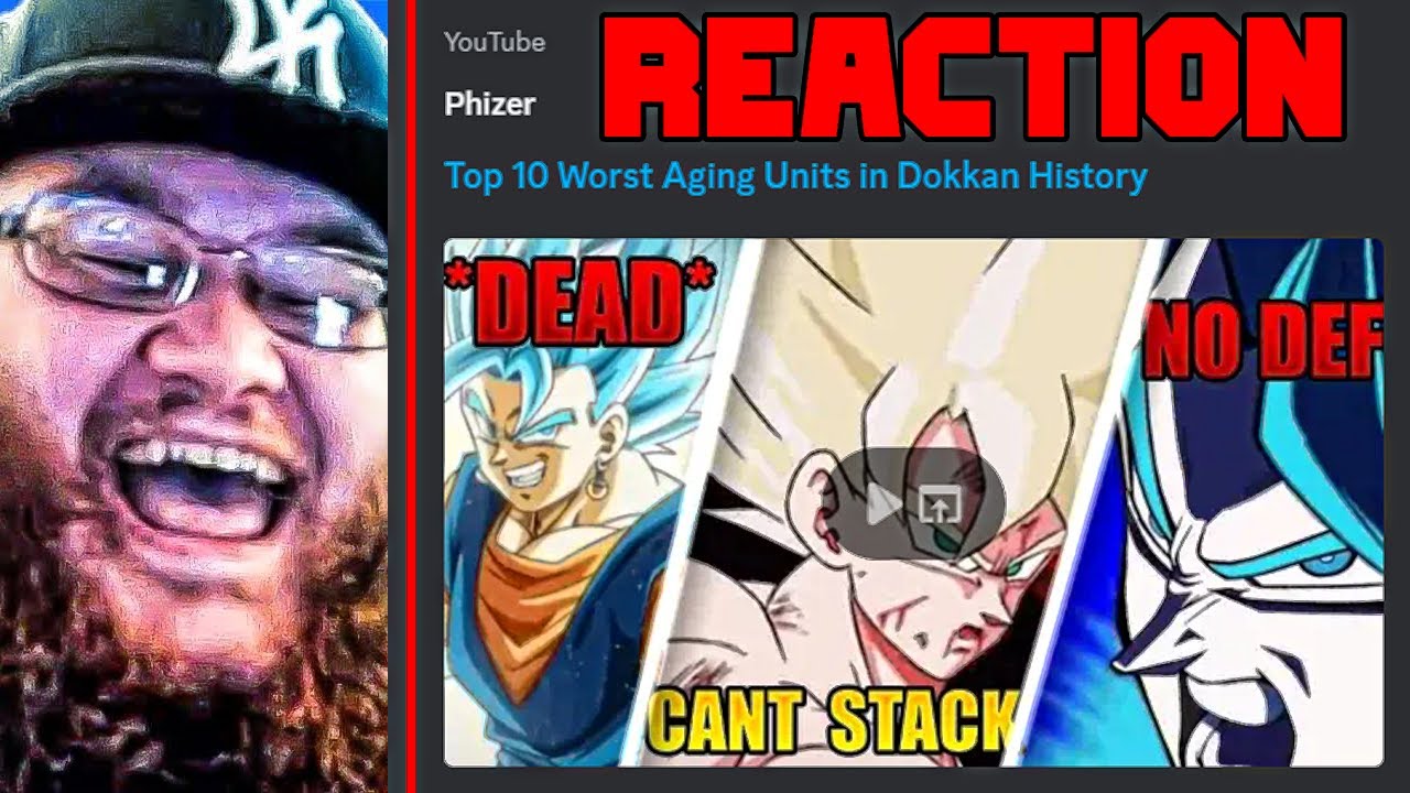 Reacting To Top 10 Worst Aging Units in Dokkan History! (DBZ: Dokkan Battle)
