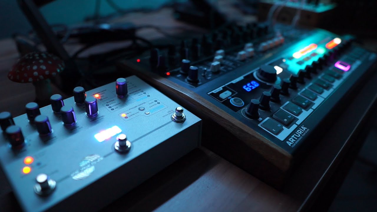 Generative Ambient Relaxation Stream || MiniBrute 2S | Microcosm | Bitwig